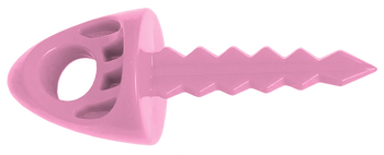 Targettack Llc  Targettack  Pink Polycarbonate Plastic 1" For Paper/Vinyl Targets 12 Pack                                                                                                               