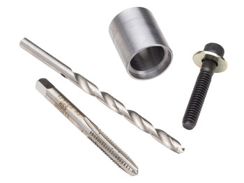 Hornady 050033 Stuck Case Remover Silver Multi Caliber Includes #7 drill and 1/4 inch 20 tap