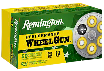 Remington Ammunition 22340 Performance WheelGun  45Colt 250gr Lead Round Nose 50 Per Box/10 Case                                                                                                        