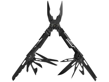 S.O.G SOG-PP1002-C PowerPint Black Hardcoat Anodized Stainless Steel 5.10" Long Features 5Cr15MoV Stainless Steel