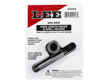 Lee Precision 90993 Case Length Gauge 260 Rem