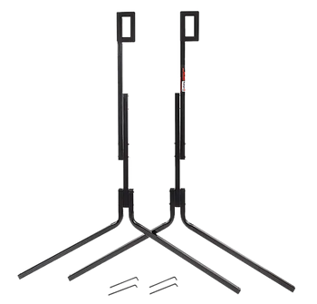Viking Solutions VKSVGK004 Adjustable Target Stand  Black Steel                                                                                                                                         