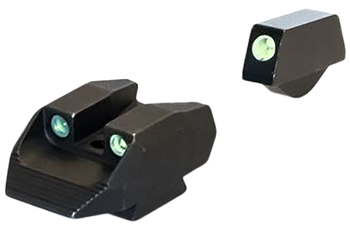 Kimber Mfg.,inc ML11231 K6S Night Sight Set  Green/Tritium Black Outline Front Sight-Green/Tritium Black Outline Rear Sight                                                                             