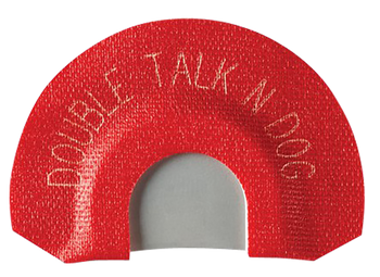 Johnny Stewart Wildlife Calls JSDIA9 Double Talk'n Dog  Diaphragm Call Double Reed Coyote Sounds Red                                                                                                    