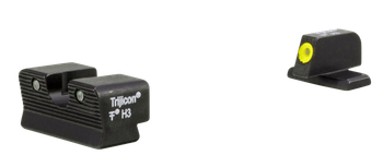 Trijicon 600865 HD XR Night Sights  Green/Tritium Yellow Outline Front Sight-Green Tritium Black Outline Rear Sight Sig Sauer P225/P226/P228 #8 Front/#8 Rear                                           