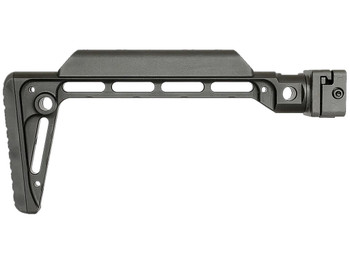 Midwest Industries MIMINSF Minimalistic Side Folding Stock Black 6061 Aluminum Folding