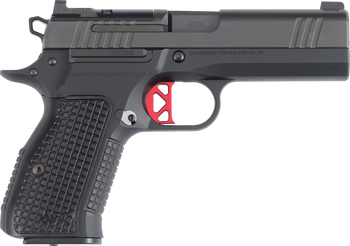 Dan Wesson 92114 DWX  Compact Frame 9mm Luger 10+1 4" Black Match Grade Barrel Black DLC Serrated Slide Black Aluminum Frame w/Beavertail Black Aluminum Grip                                           