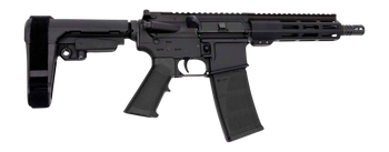 Andro Corp Industries 3008CB ACI-15 CQB 300 Blackout 30+1 8" Black Nitride Threaded Barrel, Black Anodized Aluminum Receiver w/Picatinny Rail, M-LOK Handguard, Black Polymer SBA3 Pistol Brace, A2 Grip