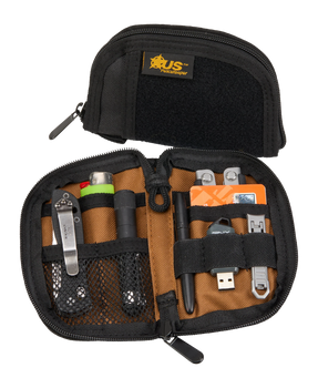 USP P22039  EDC POCKET ORGANIZER BLK/TAN