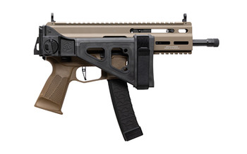 Grand Power Stribog SP9A3 9mm Sub Pistol SBT Brace FDE