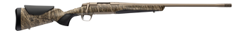 Browning 036146282 X-Bolt 2 Speed Full Size 6.5 Creedmoor 4+1 22" Smoked Bronze Cerakote Fluted Threaded Barrel, Smoked Bronze Cerakote Steel Drilled & Tapped Receiver, Mossy Oak Bottomland Adj Vari-T