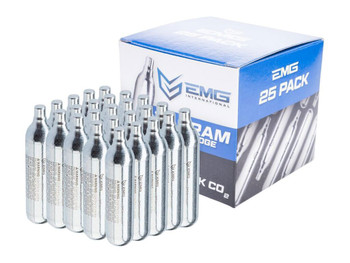 SOFTAIR 13975 EMG 12 GRAM CO2 CARTRIDGE 25 COUNT