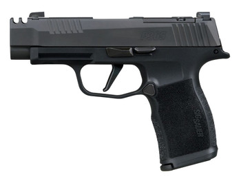 Sig Sauer 365XL380COMP10 P365XL 380 ACP 10+1 3.10" Black Ported Barrel, Black Nitron Stainless Steel Optic Cut/Ported/Serrated Slide, Black Stainless Steel Frame w/Picatinny Rail, Textured Grip, SIG-L