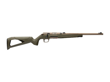 Winchester Repeating Arms 525240102 Xpert 22 LR 10+1 16.50" Flat Dark Earth Cerakote Threaded Barrel, Flat Dark Earth Cerakote Steel Drilled & Tapped Receiver, OD Green Thumbhole Polymer Stock