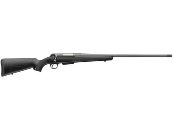 Winchester Repeating Arms 535801212 XPR Extreme 243 Win Tungsten Cerakote Fluted Threaded Barrel & Drilled & Tapped Steel Receiver, Fixed Black Synthetic Stock
