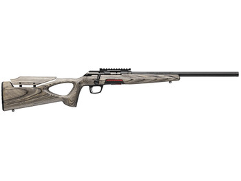 Winchester Repeating Arms 5252271003 Xpert Target 21 Sharp 10+1 18" Matte Black Threaded Bull Barrel, Matte Black Picatinny Rail Steel Receiver, Gray Adj Comb & LOP Thumbhole Laminate Stock