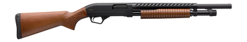Winchester Repeating Arms 512418395 SXP Trench Pump 3" 5- 2.75" Shells 18" Matte Black Heat Shield Barrel, Matte Black Aluminum Alloy Drilled & Tapped Receiver, Fixed Satin Hardwood Stock             