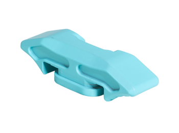 Timber Creek Outdoors GL43XCHRE Glock 43X/48 Charging Handle Robin's Egg Blue Aluminum Ambidextrous Hand                                                                                                