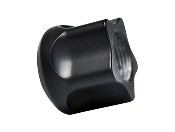 Timber Creek Outdoors 5/824TPBLC Thread Protector Black Billet Aluminum 5/8"x24
