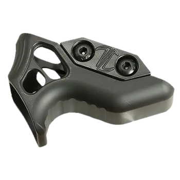 Timber Creek Outdoors EMAFGBL Enforcer Mini Angled Foregrip Black Billet Aluminum                                                                                                                       