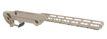 Timber Creek Outdoors ERCR7SAFDE Enforcer Rifle Chassis Flat Dark Earth Aluminum SA Rem700 Action Right                                                                                                 
