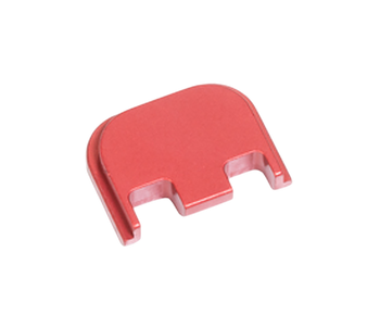 Timber Creek Outdoors GL43XSCPR Glock 43X/48 Slide Cover Plate Red Aluminum                                                                                                                             