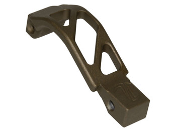 Timber Creek Outdoors AROTGBB AR Oversized Trigger Guard Drop-In Burnt Bronze Aluminum
