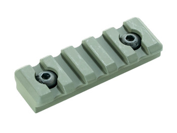 Timber Creek Outdoors M5SPROD M-LOK 3 Slot Picatinny Rail OD Green Aluminum Fits AR-Platform