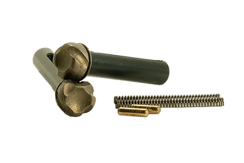 Timber Creek Outdoors AR10TPSBB  Takedown Pin Set AR-10 Compatible w/ Mil-Spec Lower Burnt Bronze Aluminum                                                                                              