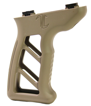 Timber Creek Outdoors MEVFGFDE Enforcer Vertical Foregrip Flat Dark Earth Billet Aluminum                                                                                                               