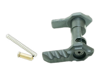 Timber Creek Outdoors GAMBISSBL Greyman Safety Selector Black Aluminum