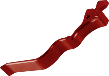 Timber Creek Outdoors 10/22EMRXLR  Extended Magazine Release Ruger 10/22 Red Billet Aluminum                                                                                                            