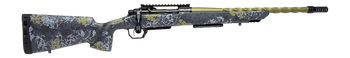 Horizon Firearms HRF-VE2-7MBC-22R Venatic 2 7mm BC 22" Sage Green Spiral Fluted Threaded Barrel, Black DLC Receiver w/Picatinny Rail, Arca Rail Forend, Artic Moss Iota EKO X Carbon Fiber Stock        