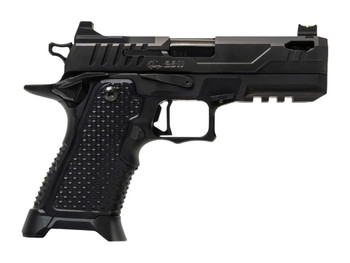 Oa Defense 2311 Pro Elite Compact Frame 9mm Luger 21+1 4.25" DLC Black Steel Optic Ready/Serrated Slide, Black Aluminum Frame w/Picatinny Rail, Black Aluminum Grip, Ambidextrous