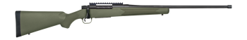 Mossberg 28223 Patriot  6.5 PRC 4+1 24" Matte Blued Fluted Threaded Barrel, OD Green Synthetic Stock                                                                                                    