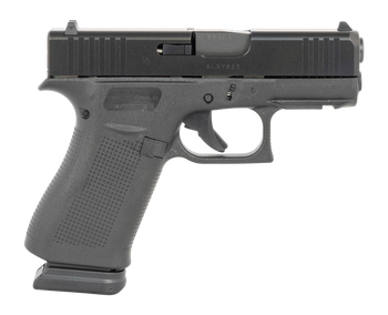Glock UX4350203FR G43X  9mm Luger 15+1 3.41" Black GMB Barrel, Black Steel Serrated w/Optic Slide, Black Polymer Frame w/Accessory Rail, Ambidextrous, USA Made                                         
