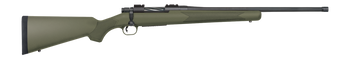 Mossberg 28080 Patriot  450 Bushmaster 4+1 20" Matte Blued Threaded Barrel, OD Green Synthetic Stock                                                                                                    