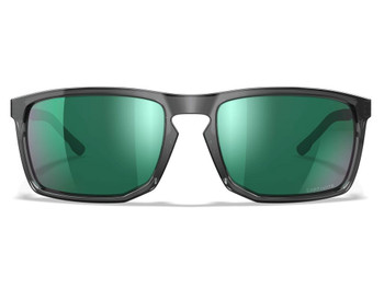 Wiley X AC6AXE07 Axe Lens Polycarbonate Gloss Crystal Dark Gray Frame