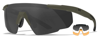 WILEYX 308G      SABER ADV        GRY/CLR/RUST/ODG