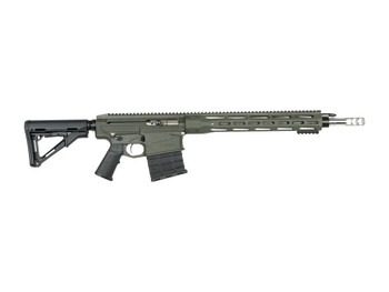 Nemo Arms OMEN-RECON-LITE Omen Recon Lite 300 Win Mag 14+1 18" Black Proof Research CF Threaded Barrel, Mil-Spec Green Cerakote Aluminum Receiver w/Picatinny Rail, M-LOK Handguard, Magpul CTR Black Po