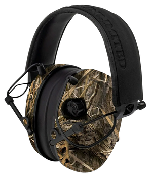 Radians DUE2HPCAMOBX Ducks Unlimited Electronic Muff 23 dB Over the Head Mossy Oak                                                                                                                      