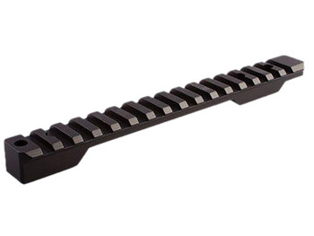 Talley PLM258160 Black Anodized Aluminum Picatinny Rail Mount Long Action 20 MOA
