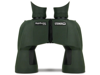 Steiner 2070 Nighthunter 8x56mm BaK-4 Porro Prism, Auto Focus, Matte Green Makrolon w/Rubber Armor