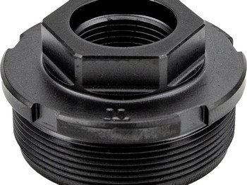 Kgm Suppressors A-DTA-T-1 Direct Thread Adapter Fits 1/2"x28 Titanium Nitride Black