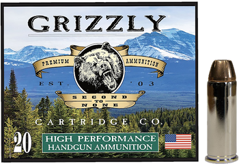 Grizzly Ammo GC44SP5   44Special 240gr Jacketed Hollow Point 20 Per Box/10 Case                                                                                                                         