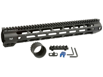 Midwest Industries MICR30815 Combat Handguard AR-308/LR-308 Black Hardcoat Anodized 15" 6061-T6 Aluminum
