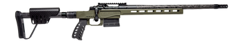 Horizon Firearms HRF-VED-65CM-22R Venatic DM 6.5 Creedmoor 22 SOCOM Black Proof Research CF Threaded Barrel, SOCOM Black Receiver w/Picatinny Rail, ARCA Rail, OD Green Cerakote XLR Element 4.0 Stock, 