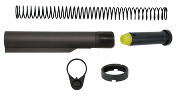 TacFire MAR047PCCAP Mil-Spec Buffer Tube  Black Matte                                                                                                                                                   