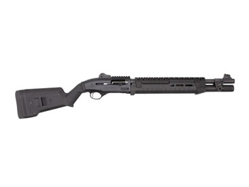 Langdon Tactical Tech LTT1301HZMBLK Beretta 1301 3" 7+1 18.50" Black Oxide Heat Shield Barrel, Black Anodized Aluminum Receiver, Black Magpul Synthetic Stock, Modified Magpul Zhukov Forend