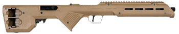 Desert Tech TRKRF2218FDE TREK-22 Flat Dark Earth Compact 22 LR 10+1 18" Free Floating Steel Barrel, Picatinny Rail Receiver, M-LOK Handguards, Fixed Polymer Stock, Suppressor Ready                    